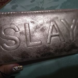 Clutch wristlet purse